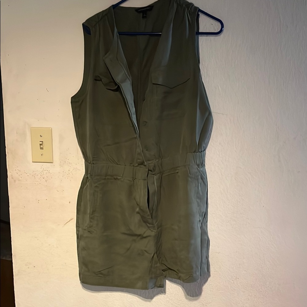Banana Republic Sage Green Sleeveless Top